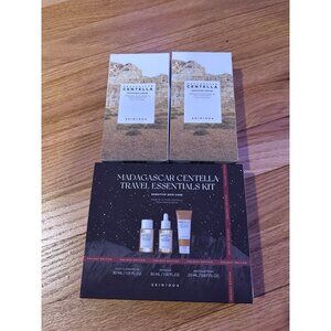 Madagascar Centella 2 Soothing Cream, Oil, Cleanser, Full size & Travel